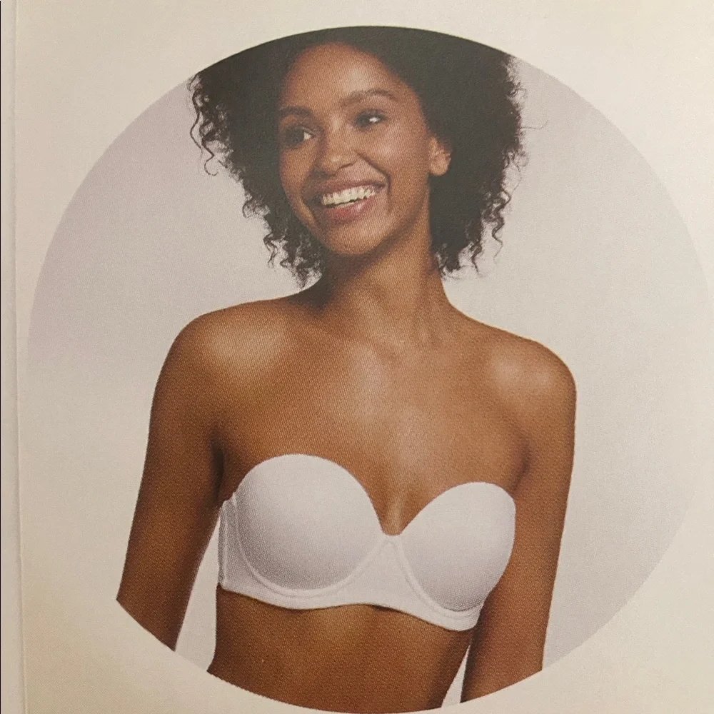 Jockey 40D Black Strapless Covertible Bra $50
